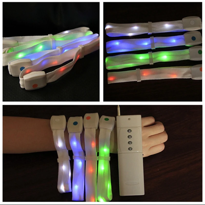 led bracelet flash wrist band glow bracelet light up party decoration for event/new year/concert/christmas free ship 150pcs/lot
led bracelet flash wrist band glow bracelet light up party decoration for event/new year/concert/christmas free ship 150pcs/lot