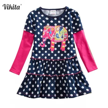 VIKITA Girls Dress Cartoon Kids Dresses For Girls Clothes Baby Children Clothing Vestidos Costume Roupas Infantis Menina 2-7Y
VIKITA Girls Dress Cartoon Kids Dresses For Girls Clothes Baby Children Clothing Vestidos Costume Roupas Infantis Menina 2-7Y