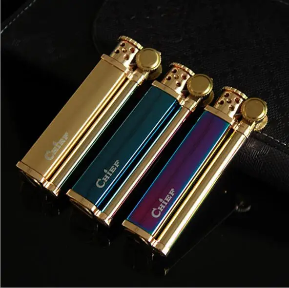 Genuine CHIEF kerosene lighter 002 small windproof kerosene machine, gift box oil lighter.
Genuine CHIEF kerosene lighter 002 small windproof kerosene machine, gift box oil lighter.