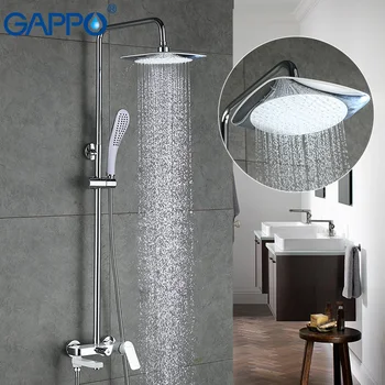 GAPPO bathroom shower faucet wall mounted bath shower faucet set brass mixer tap waterfall shower head bathtub faucet
GAPPO bathroom shower faucet wall mounted bath shower faucet set brass mixer tap waterfall shower head bathtub faucet