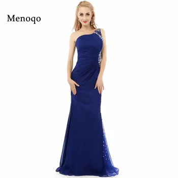 Real Picture Long Fitted Prom Dresses New Mermaid Elegant Beaded One shoulder Evening Dress Royal blue vestidos de festa
Real Picture Long Fitted Prom Dresses New Mermaid Elegant Beaded One shoulder Evening Dress Royal blue vestidos de festa