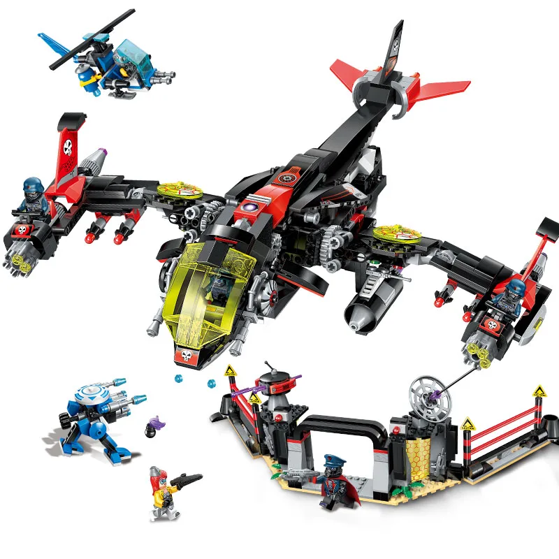 Enlighten Building Block Scorpion fighter 5 Figures 1001 pcs Educational Technic Bricks Toy For Boy Gift
Enlighten Building Block Scorpion fighter 5 Figures 1001 pcs Educational Technic Bricks Toy For Boy Gift