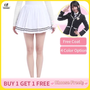 ROLECOS Buy 1 Get 1 Free Women Pleated Skirt Cotton Girl Skirt School Uniform Costume Brand Female Summer Costume Patchwork
ROLECOS Buy 1 Get 1 Free Women Pleated Skirt Cotton Girl Skirt School Uniform Costume Brand Female Summer Costume Patchwork