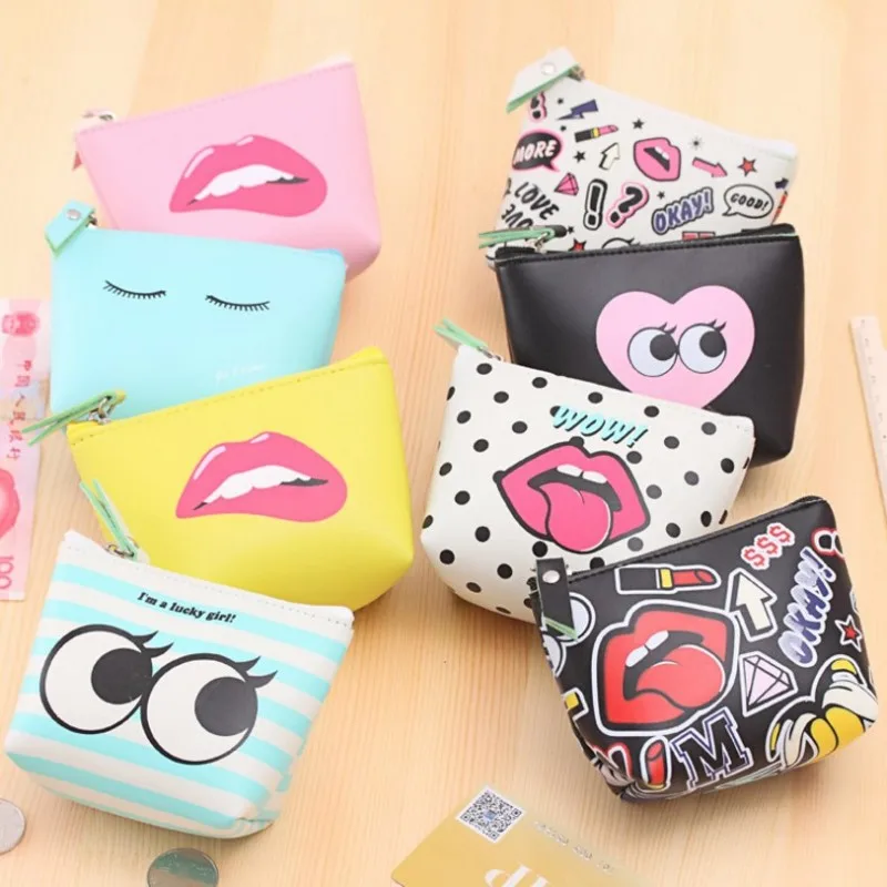 Summer New Brand Leather Coin Purses Small Fresh Casual Pu Coin Wallet Lady Fashion Cute Pattern Cartoon Dollar Money Bag 2019
Summer New Brand Leather Coin Purses Small Fresh Casual Pu Coin Wallet Lady Fashion Cute Pattern Cartoon Dollar Money Bag 2019