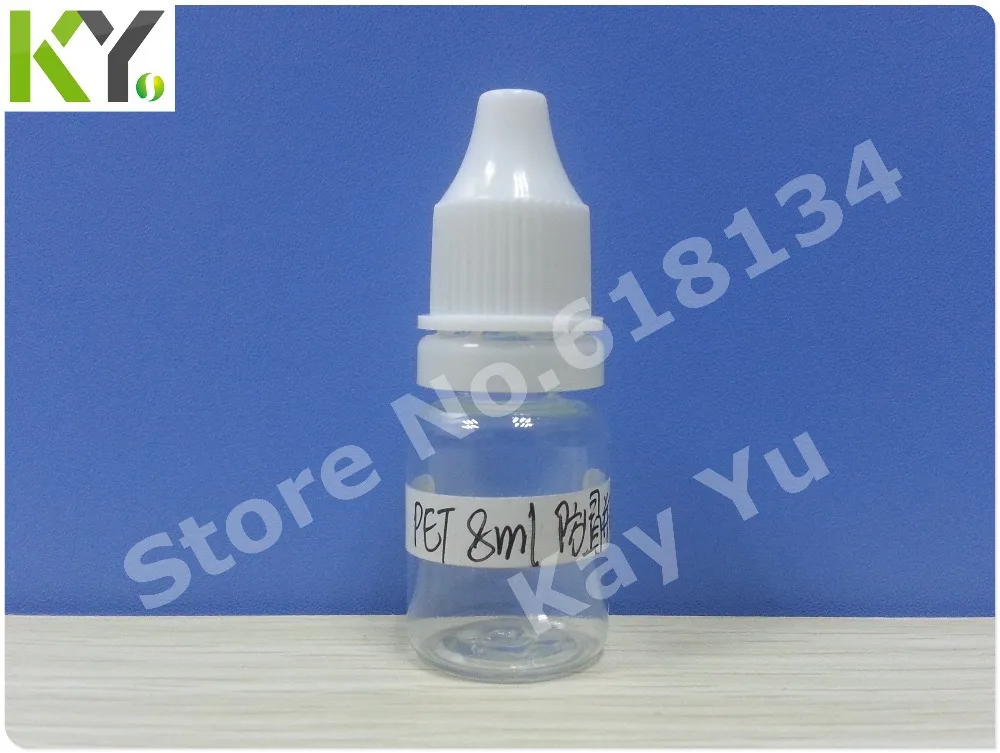 Wholesale 2500pcs/LOT 8ml PET tamper evident caps Dropper bottle free shipping by Fedex plastic bottle E-cigarette
Wholesale 2500pcs/LOT 8ml PET tamper evident caps Dropper bottle free shipping by Fedex plastic bottle E-cigarette