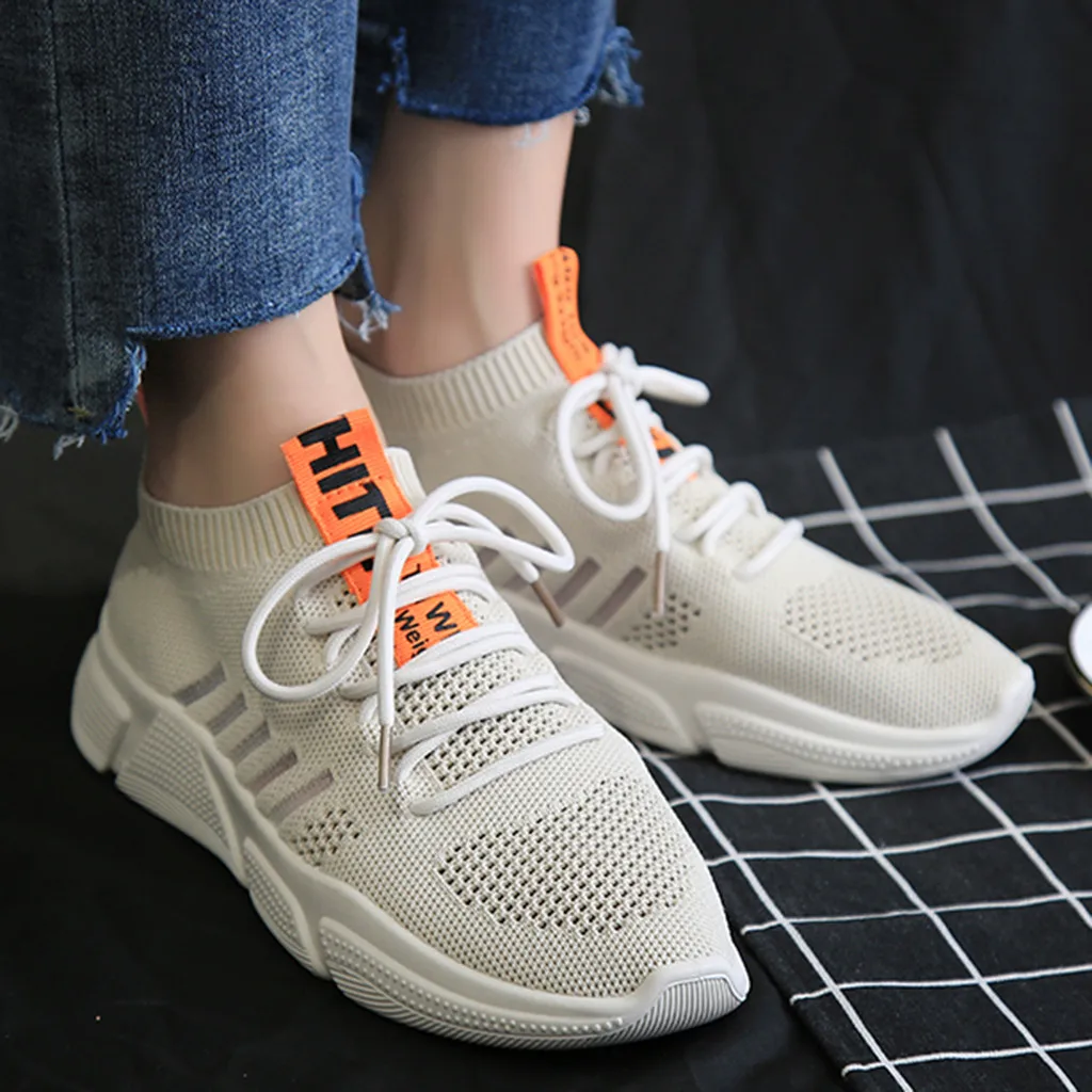 SAGACE 2019 Women's Sneakers Women's Fashion Casual Lace Up Breathable Mesh Sport Running Shoes Sneakers Casual Shoes MAY8
SAGACE 2019 Women's Sneakers Women's Fashion Casual Lace Up Breathable Mesh Sport Running Shoes Sneakers Casual Shoes MAY8