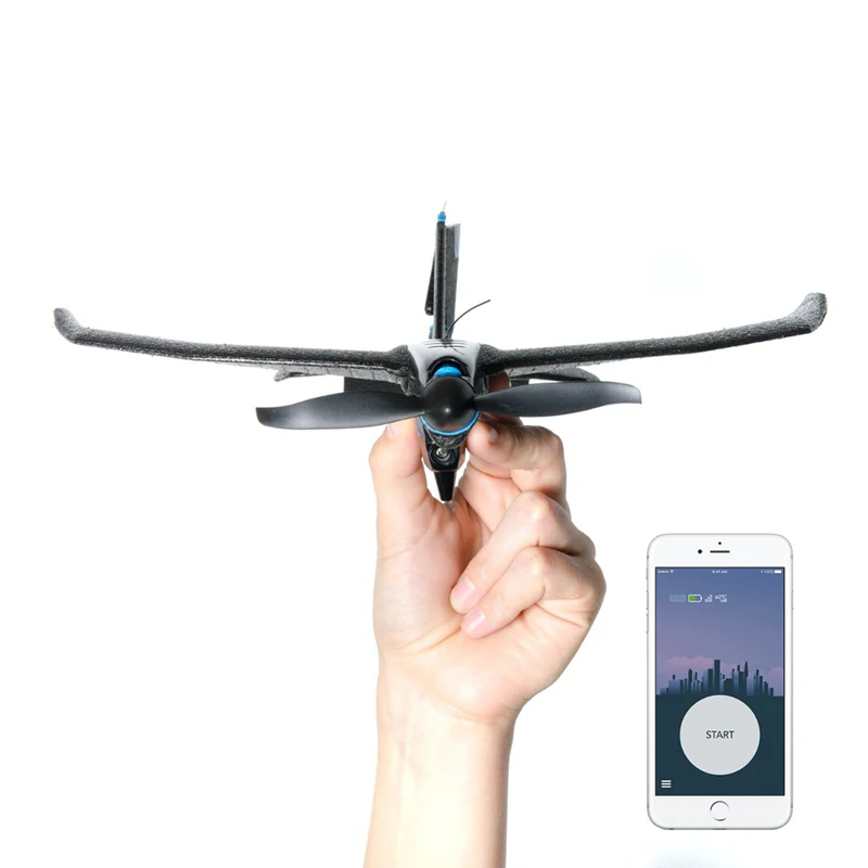 TOBYRICH SmartPlane Pro FPV 5.8Ghz 40CH FPV Camera Blue&tooth Plane Support iOS & Android Smartphone Controlled Mini RC Aircraft
TOBYRICH SmartPlane Pro FPV 5.8Ghz 40CH FPV Camera Blue&tooth Plane Support iOS & Android Smartphone Controlled Mini RC Aircraft