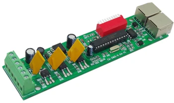 3 Channel DMX512 LED Decoder with RJ45 CA-DMX-BAN LED Controller for RGB LED Strip Lamp Light
3 Channel DMX512 LED Decoder with RJ45 CA-DMX-BAN LED Controller for RGB LED Strip Lamp Light