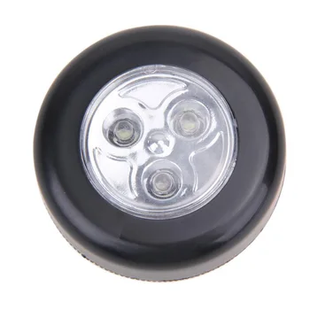 3 LED Light Stick Touch Battery Powered Lamp Wireless Push Lamp Stick-on Touch Portable Night Light
3 LED Light Stick Touch Battery Powered Lamp Wireless Push Lamp Stick-on Touch Portable Night Light