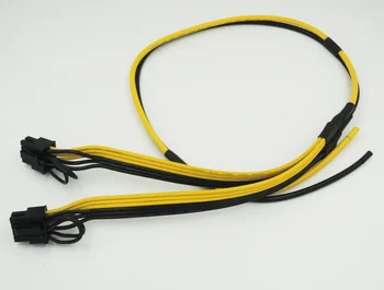 NEW ATX 2*PCI-E 8(6+2) PC Graphics Video Card DIY Power Cable 12AWG+16AWG welding cable,50pcs/lot
NEW ATX 2*PCI-E 8(6+2) PC Graphics Video Card DIY Power Cable 12AWG+16AWG welding cable,50pcs/lot