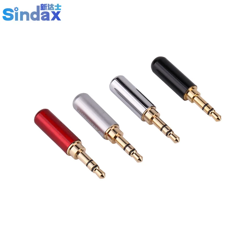 RCA Connectors 3 poles 3.5mm Audio Gold-Plated headphone plug 3.5 RCA jack Connector plug jack Stereo Headset Dual Track 4pcs
RCA Connectors 3 poles 3.5mm Audio Gold-Plated headphone plug 3.5 RCA jack Connector plug jack Stereo Headset Dual Track 4pcs