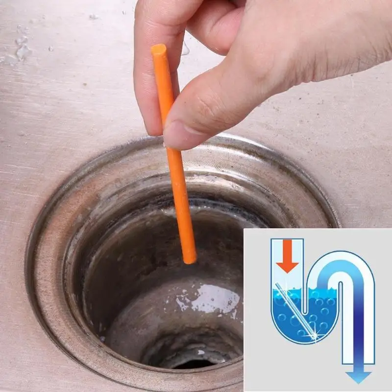 12PCS/ Set Sani Sticks Sewage Decontamination to deodorant The Kitchen Toilet Bathtub Drain Cleaner Sewer Cleaning Rod
12PCS/ Set Sani Sticks Sewage Decontamination to deodorant The Kitchen Toilet Bathtub Drain Cleaner Sewer Cleaning Rod