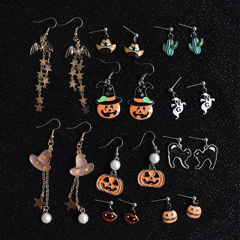 Graceful Women Funny Seaside Allergy Free 2018 New Arrival Drop Earring Girls 1Pair Pumpkin Pearl Halloween Exquesite 11 Models
Graceful Women Funny Seaside Allergy Free 2018 New Arrival Drop Earring Girls 1Pair Pumpkin Pearl Halloween Exquesite 11 Models