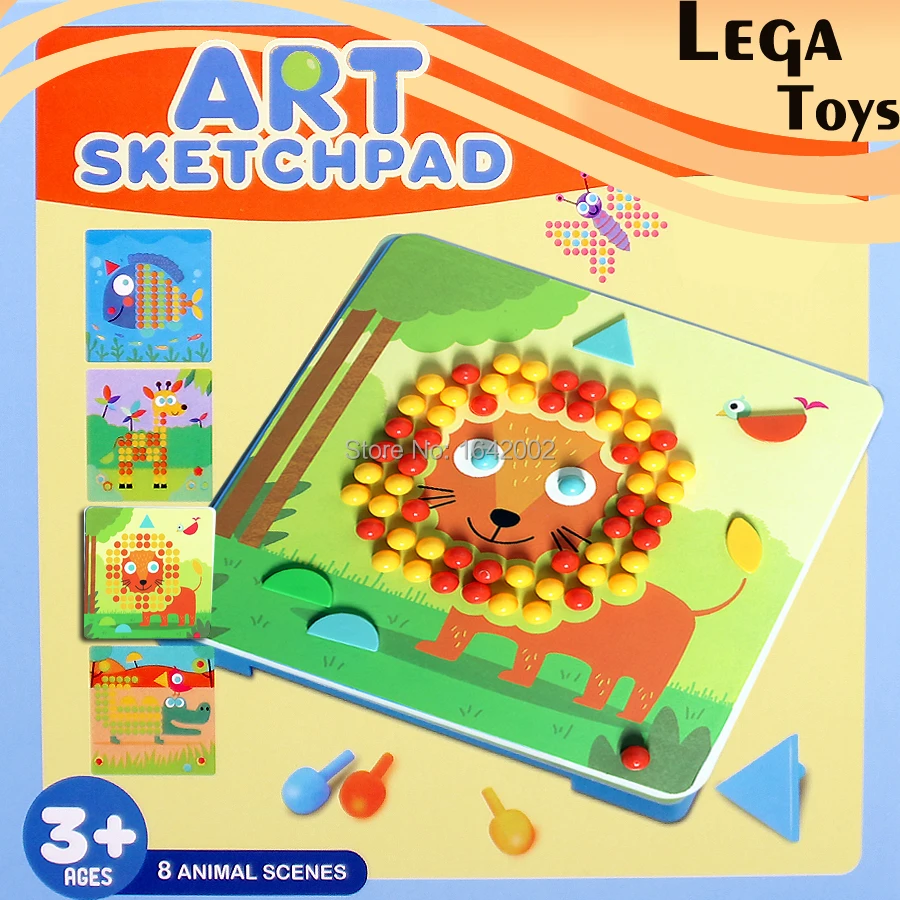3D Puzzles Art sketchpad Animal Scenes Nails Jigsaw Puzzles Mosaic Pegboard Creative Nail Kit Educational Toys For Children
3D Puzzles Art sketchpad Animal Scenes Nails Jigsaw Puzzles Mosaic Pegboard Creative Nail Kit Educational Toys For Children