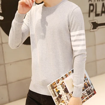 Winter White Striped Mens Sweaters 2018 New Brand Male Sweater And Pullovers Wool Men Knitted Sweaters Big Size 3XL 4XL 50
Winter White Striped Mens Sweaters 2018 New Brand Male Sweater And Pullovers Wool Men Knitted Sweaters Big Size 3XL 4XL 50