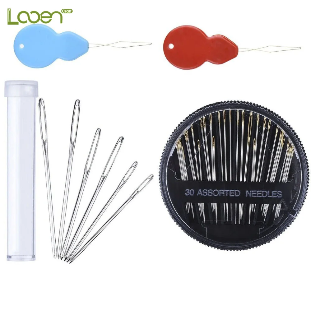38 Pcs/set Assorted Hand Sewing Needles Embroidery Mending Craft Quilt Sew Case Repair Tool Pin Threader Lead Wire Craft Tool
38 Pcs/set Assorted Hand Sewing Needles Embroidery Mending Craft Quilt Sew Case Repair Tool Pin Threader Lead Wire Craft Tool