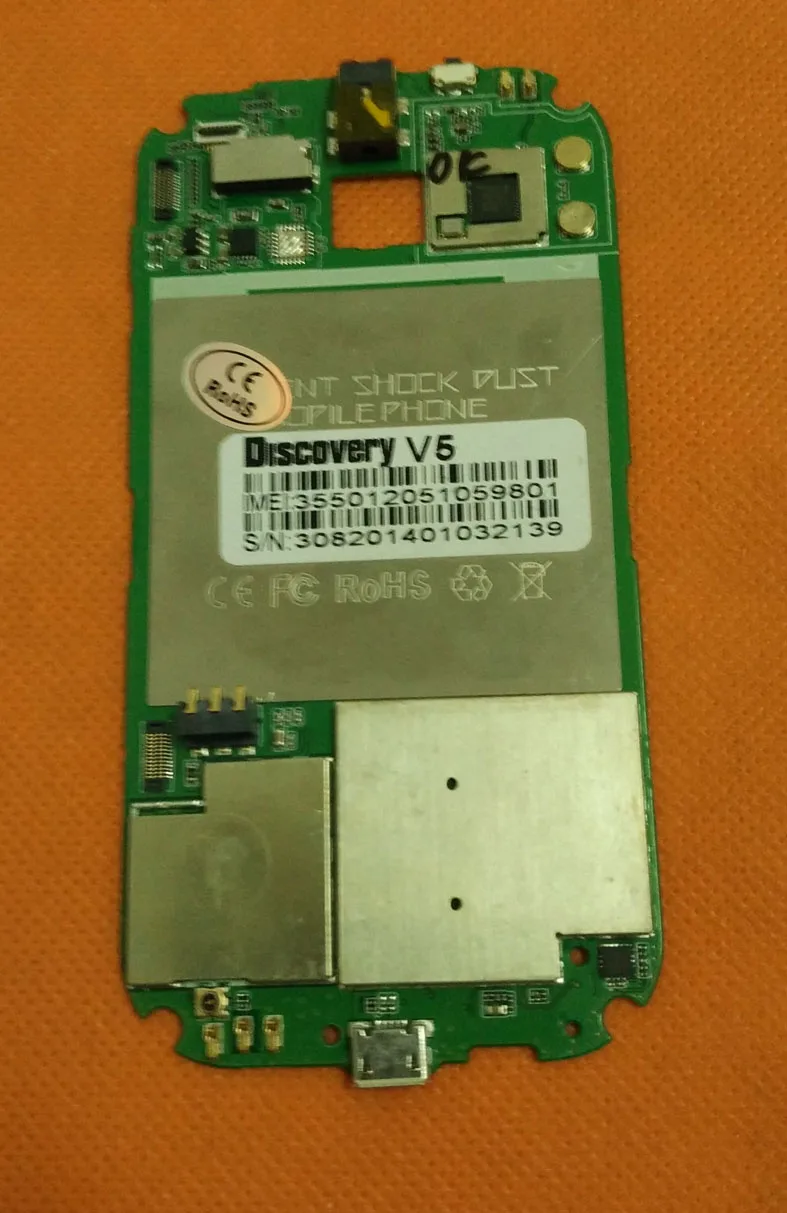 Used Original mainboard 512M RAM+4G ROM Motherboard for Discovery V5 MTK6572W Dual Core 3.5 Inch free shipping
Used Original mainboard 512M RAM+4G ROM Motherboard for Discovery V5 MTK6572W Dual Core 3.5 Inch free shipping