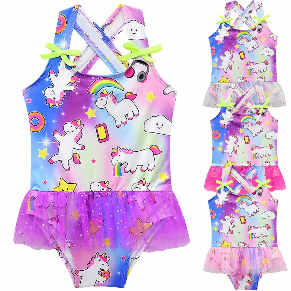 New Girls Summer Unicorn Beach Dress One-piece Backless Braces Slip Swim Bikini Wear Child Kid Baby Bathing Suit Swimsuit Cloth
New Girls Summer Unicorn Beach Dress One-piece Backless Braces Slip Swim Bikini Wear Child Kid Baby Bathing Suit Swimsuit Cloth