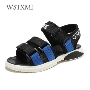 2019 Summer Boys Sandals for Kids Beach Shoes Casual Cool Open Toe Cloth Children Sandals Non-slip Fashion Student Sports Sandal
2019 Summer Boys Sandals for Kids Beach Shoes Casual Cool Open Toe Cloth Children Sandals Non-slip Fashion Student Sports Sandal