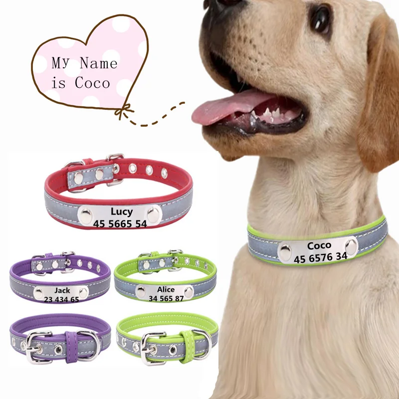 Customized Dogs Collars for Dog Tag Collar Custom Puppy Cat Personalized Nameplate ID Collars for Dogs Engraved Tag Name Phone3
Customized Dogs Collars for Dog Tag Collar Custom Puppy Cat Personalized Nameplate ID Collars for Dogs Engraved Tag Name Phone3