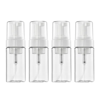 4 Pcs Refillable Bottles Reusable 100ml Plastic Bottle for Cleanser Shower Gel Shampoo
4 Pcs Refillable Bottles Reusable 100ml Plastic Bottle for Cleanser Shower Gel Shampoo