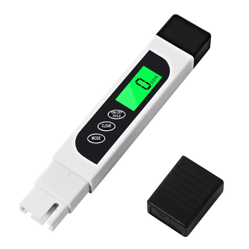 3 in 1 LCD Digital TDS EC PPM Water Quality Meter Tester Filter TDS Meter Tester 0-9990 PPM meter Portable TEMP/PPM
3 in 1 LCD Digital TDS EC PPM Water Quality Meter Tester Filter TDS Meter Tester 0-9990 PPM meter Portable TEMP/PPM