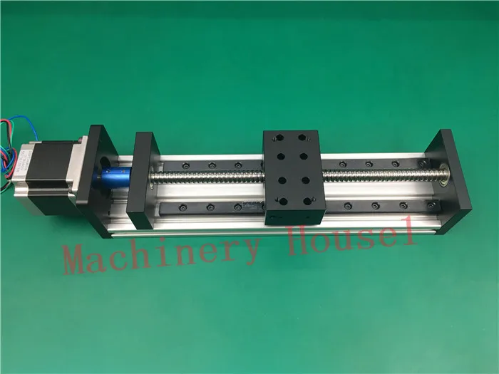 

GX80 1605 Sliding Table effective stroke 400mm Guide Rail XYZ axis Linear motion+1pc nema 23 stepper motor