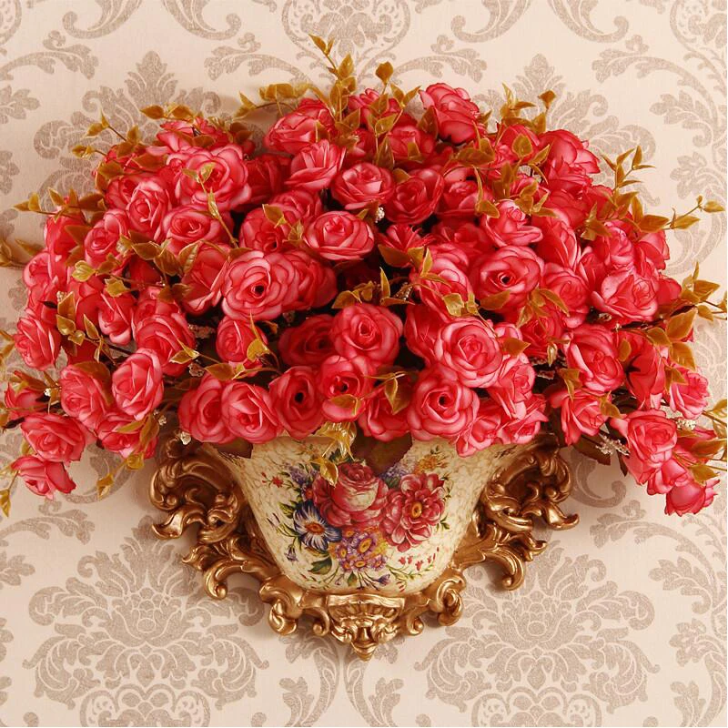 American Retro Wall Hanging Vases Mural Resin Craft Creative Fake Flower Pot Decoration Home Living room Wall Wedding Ornaments
American Retro Wall Hanging Vases Mural Resin Craft Creative Fake Flower Pot Decoration Home Living room Wall Wedding Ornaments