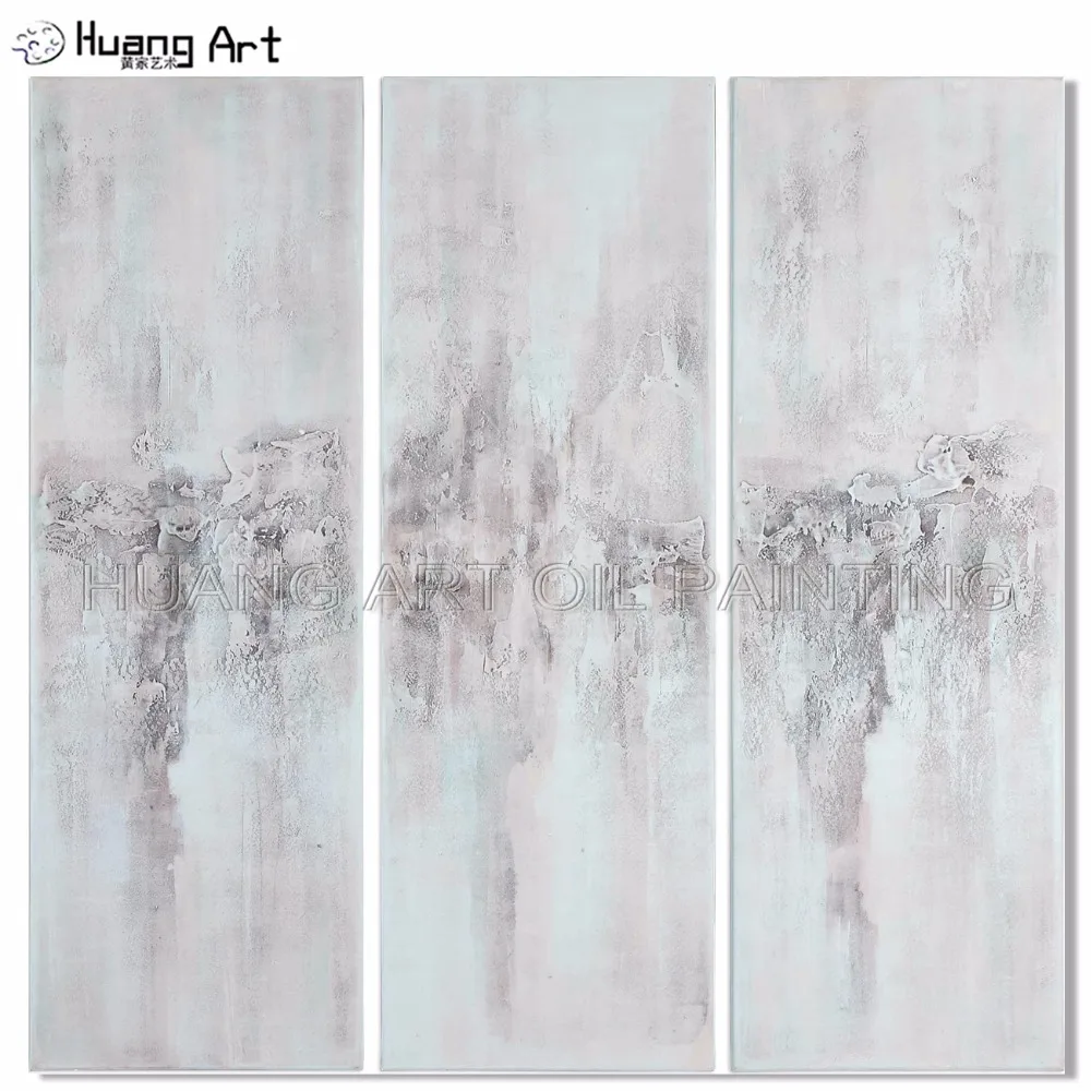 New Arrivals Hand-painted Abstract White Abstract Oil Painting on Canvas Modern Grey and White Wall Painting for Room Decoration
New Arrivals Hand-painted Abstract White Abstract Oil Painting on Canvas Modern Grey and White Wall Painting for Room Decoration