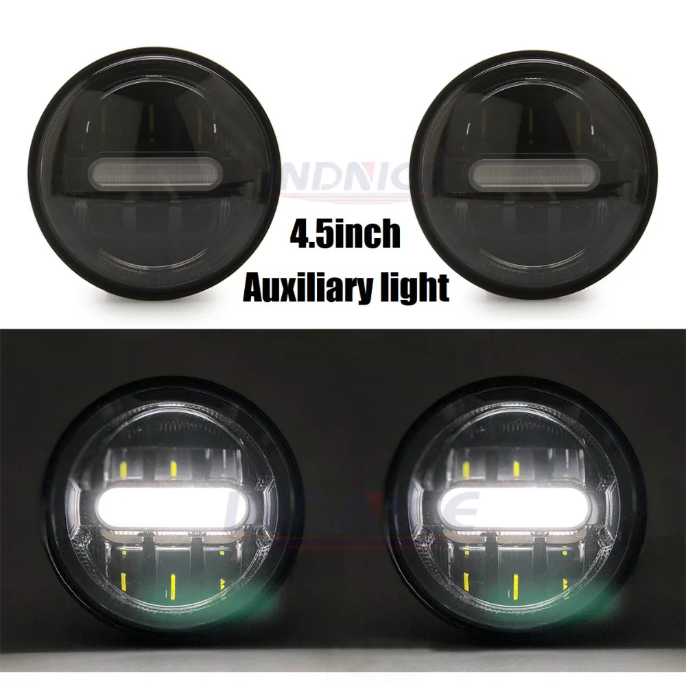 2018 newest 4.5inch Black LED Auxiliary Fog Lamps for harley davidson Passing Light for all For Harley models
2018 newest 4.5inch Black LED Auxiliary Fog Lamps for harley davidson Passing Light for all For Harley models