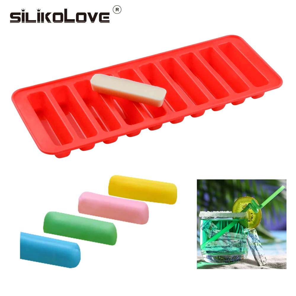 Reusable Cylinder Silicone Ice Cube Mold Frozen Ice Tube Tray Mould for Summer Drink Sport Water Bottles
Reusable Cylinder Silicone Ice Cube Mold Frozen Ice Tube Tray Mould for Summer Drink Sport Water Bottles