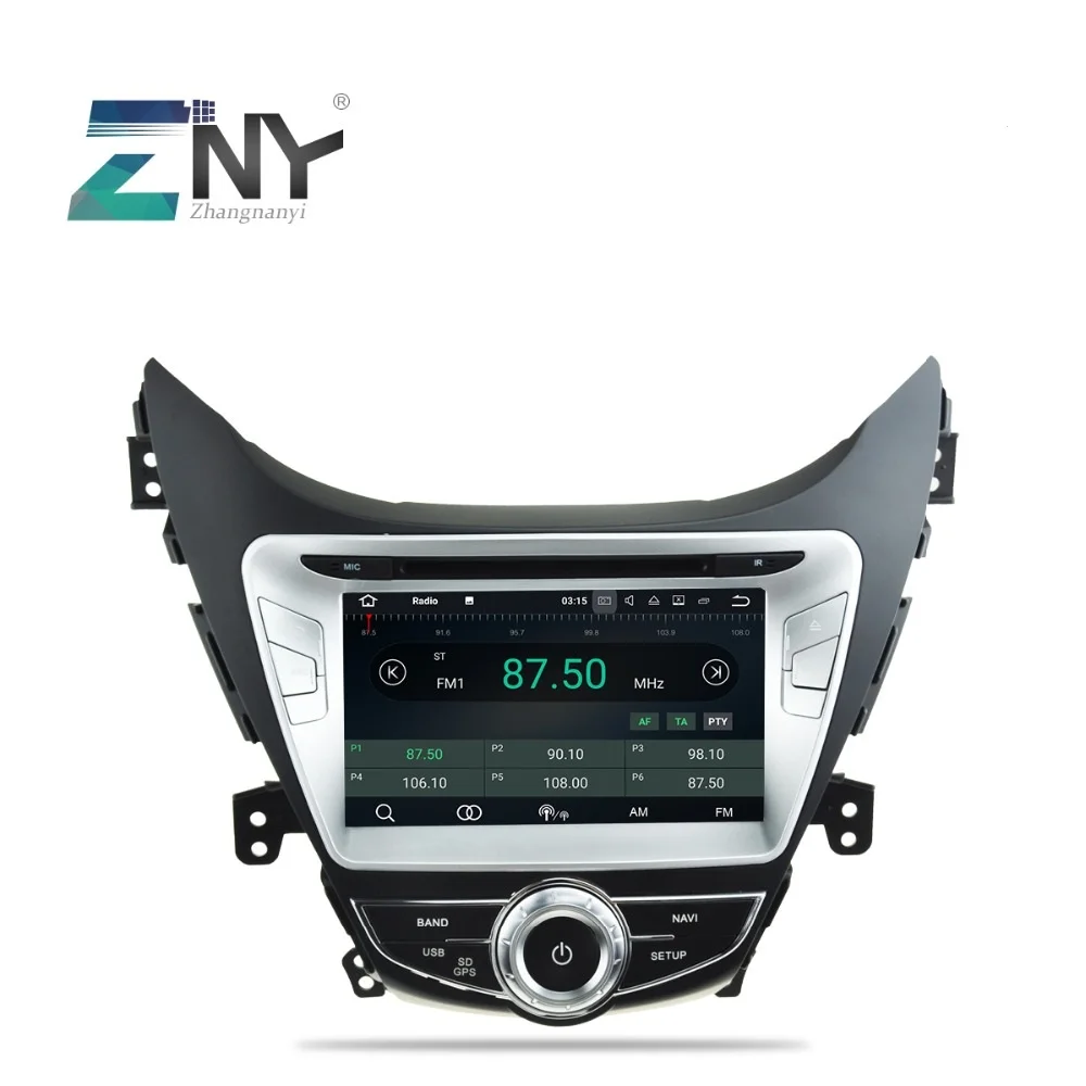8 "ips 2 Din Android 0 автомобильный DVD для hyundai Elantra 2011 + Автомобильное стерео радио FM