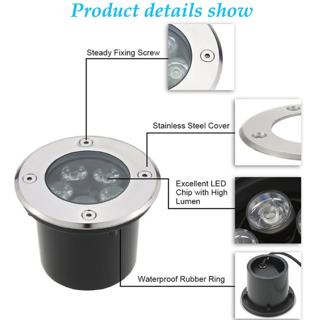 1W3W 5W 10W LED pod ziemią lekka wodoodporna podłoga lampa na zewnątrz ziemi Spot krajobraz ogród ścieżka pogrzebowe 85 -265V DC12V IP67 tanie tanio Fiveying Podziemne lampy Żarówki led ROHS Aluminium 12 v 1W3W 5W 10W LED pod ziemią lekka wodoodporna podłoga lampa na zewnątrz ziemi Spot krajobraz ogród ścieżka pogrzebowe 85 -265V DC12V IP67 tanie tanio Fiveying Podziemne lampy Żarówki led ROHS Aluminium 12 v