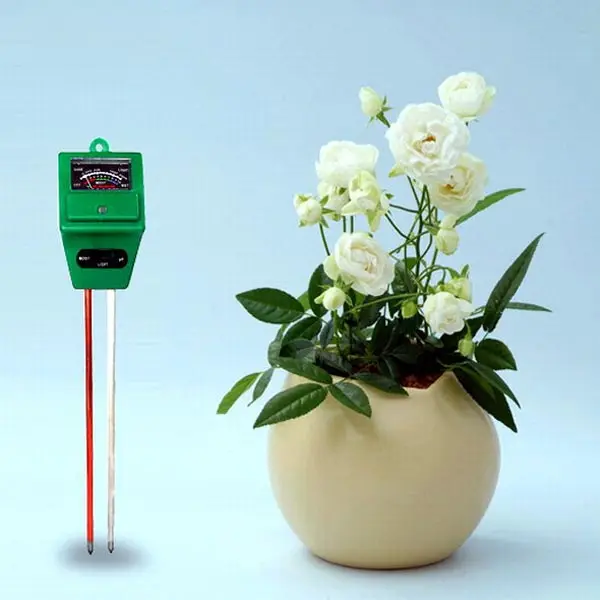 3 in 1 Soil Water Moisture Light Analysis Tester Hygrometer Meter Light Detector Acidity PH Light Test For Garden Plant Flower
3 in 1 Soil Water Moisture Light Analysis Tester Hygrometer Meter Light Detector Acidity PH Light Test For Garden Plant Flower