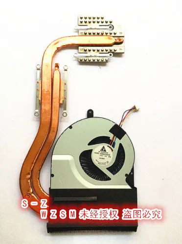 WZSM New and Original Cooler For ASUS N56 N56VM N56VJ N56VZ N56DP N56V N76V N76 13NB0141AM0101 Laptop cooling Heatsink wit thin
WZSM New and Original Cooler For ASUS N56 N56VM N56VJ N56VZ N56DP N56V N76V N76 13NB0141AM0101 Laptop cooling Heatsink wit thin