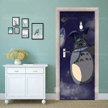 Waterproof Art Home Decor Suit for Steel Door My Neighbor Totoro Self Adhesive Decal PVC Paper DIY Living Room 3D Print Sticker
Waterproof Art Home Decor Suit for Steel Door My Neighbor Totoro Self Adhesive Decal PVC Paper DIY Living Room 3D Print Sticker