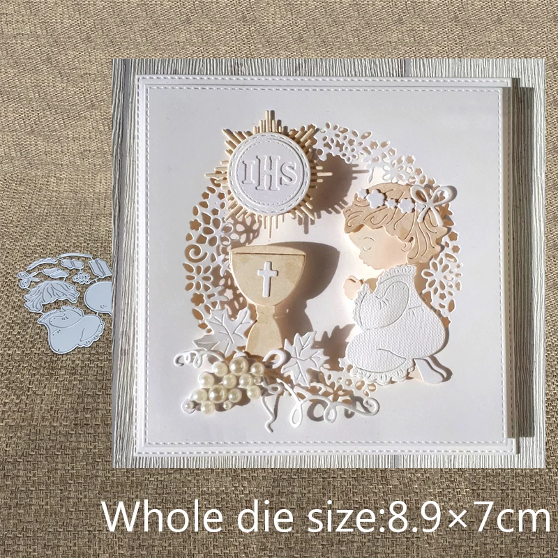 New Design Craft Metal Cutting Die cut die flower Praying angel child scrapbooking Album Paper Card Craft Embossing Die Cuts
New Design Craft Metal Cutting Die cut die flower Praying angel child scrapbooking Album Paper Card Craft Embossing Die Cuts