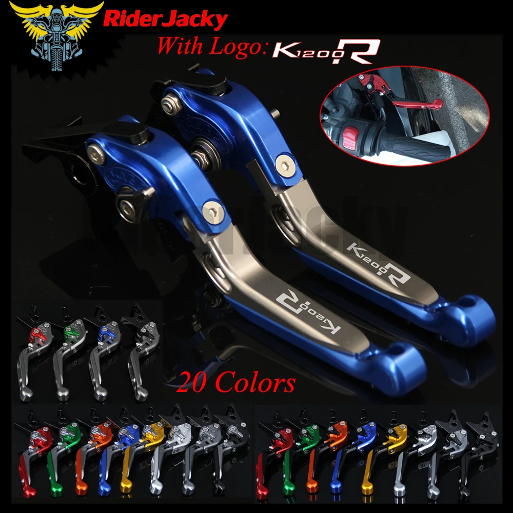 RiderJacky LOGO "K1200R" Motorcycle CNC Brake Clutch Levers For BMW K1200R SPORT 2006-2008 2007
RiderJacky LOGO "K1200R" Motorcycle CNC Brake Clutch Levers For BMW K1200R SPORT 2006-2008 2007