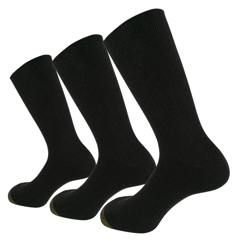 Mens Classic Working Socks 3 Pairs Black Color Mens Multi Pack Cotton Rich Everyday Dress Crew Solid Socks
Mens Classic Working Socks 3 Pairs Black Color Mens Multi Pack Cotton Rich Everyday Dress Crew Solid Socks