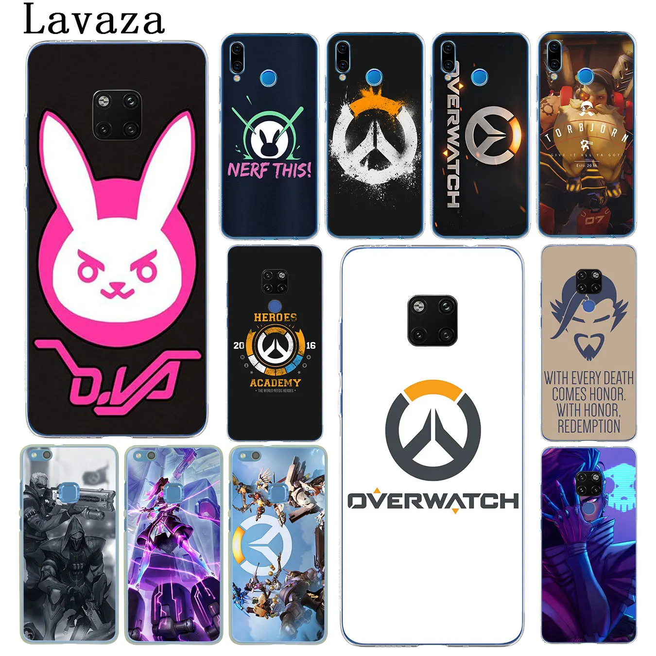 Lavaza Overwatch ow Game Phone Shell Case for Huawei Mate 30 10 20 Pro Lite Nova 5I 4 3i 3 2i 2 Lite Cover Cases
Lavaza Overwatch ow Game Phone Shell Case for Huawei Mate 30 10 20 Pro Lite Nova 5I 4 3i 3 2i 2 Lite Cover Cases