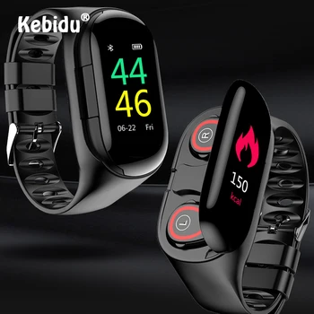 Kebidu M1 Smart Watch With Bluetooth Headphone Heart Rate Monitor Fitness Tracker Smart Wristband Long Time Standby Smartband
Kebidu M1 Smart Watch With Bluetooth Headphone Heart Rate Monitor Fitness Tracker Smart Wristband Long Time Standby Smartband