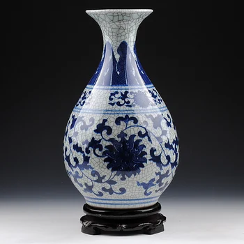 ceramics antique vase ornaments of blue and white porcelain kiln crackle glaze okho spring home furnishings accessories
ceramics antique vase ornaments of blue and white porcelain kiln crackle glaze okho spring home furnishings accessories
