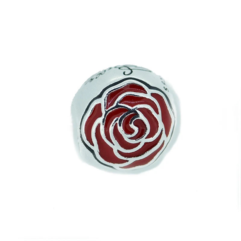 Princess Belle Enchanted Rose Charm 925 Sterling Silver Fit DIY Brand Bracelet Bead Jewelry Making Lovely Gifts
Princess Belle Enchanted Rose Charm 925 Sterling Silver Fit DIY Brand Bracelet Bead Jewelry Making Lovely Gifts