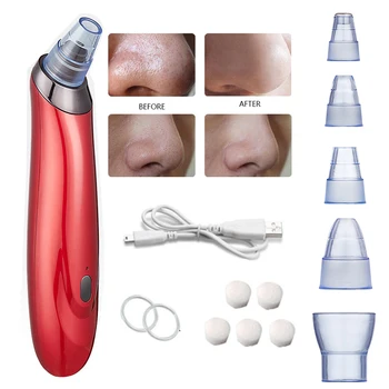 Vacuum Blackhead Remover Face Vacuum Pore Cleaner Nose Acne Comedo Suction Black Spot Cleaner Face Skin Care Pimple Remover Tool
Vacuum Blackhead Remover Face Vacuum Pore Cleaner Nose Acne Comedo Suction Black Spot Cleaner Face Skin Care Pimple Remover Tool