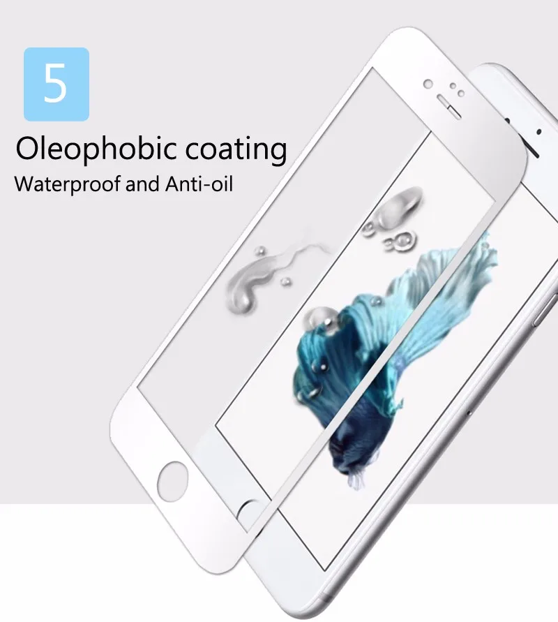 3D Curved Matte Full Screen Covered Protector Tempered Glass For iPhone6 6 6s 7 Plus Premium Real 9H Carbon Fiber Film  (12)