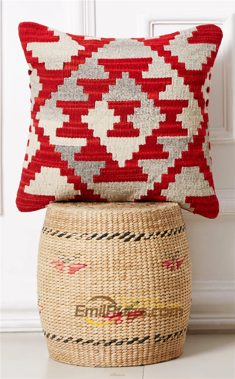 Kilim Cushion Handmade Aubussion Modern Art Wool Fancy Hand Crafted Fine Ofa Chair Decor
Kilim Cushion Handmade Aubussion Modern Art Wool Fancy Hand Crafted Fine Ofa Chair Decor