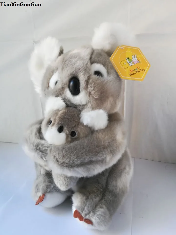 new style gray koala plush toy about 28cm cartoon koala hug baby soft doll throw pillow toy birthday gift b2738
new style gray koala plush toy about 28cm cartoon koala hug baby soft doll throw pillow toy birthday gift b2738
