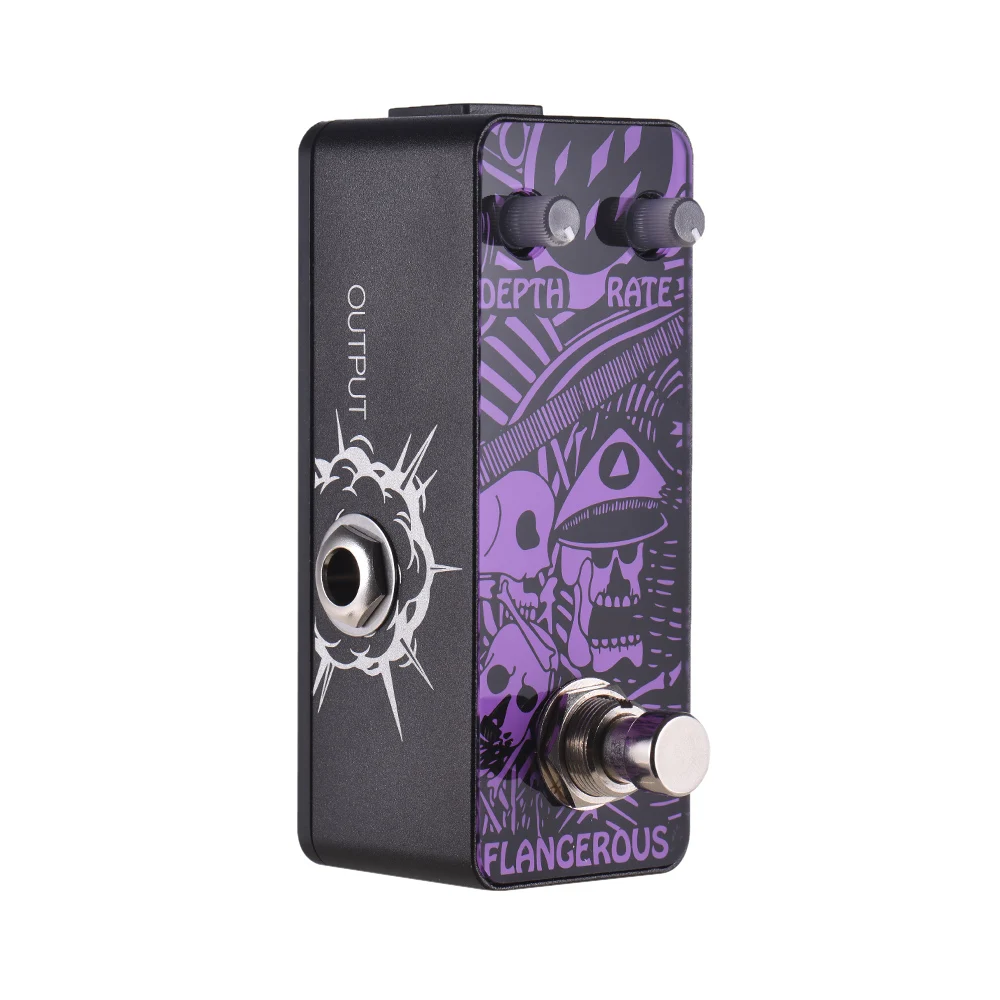 SWIFF DP02 FLANGEROUS Digital Flanger Guitar Effect Pedal True Bypass Metal Shell
SWIFF DP02 FLANGEROUS Digital Flanger Guitar Effect Pedal True Bypass Metal Shell