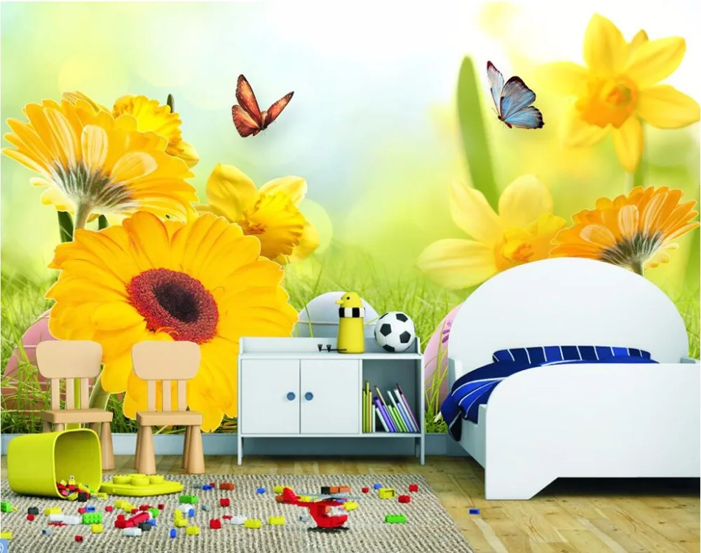 Custom photo 3d room wallpaper mural Sunflower butterfly picture painting 3d wall murals wallpaper for living room walls 3 d
Custom photo 3d room wallpaper mural Sunflower butterfly picture painting 3d wall murals wallpaper for living room walls 3 d