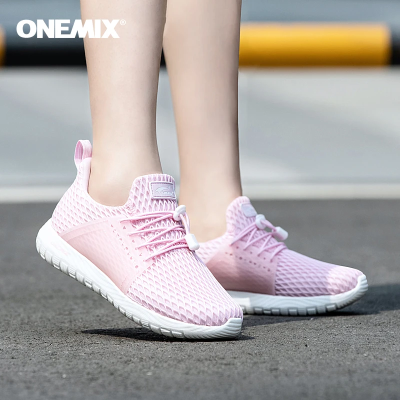 Onemix Women Sport Shoes Summer Lady Running Shoes Light Walking Breathable Jogging Slip-on Outdoor Gym Fitness Snearker Shoes
Onemix Women Sport Shoes Summer Lady Running Shoes Light Walking Breathable Jogging Slip-on Outdoor Gym Fitness Snearker Shoes